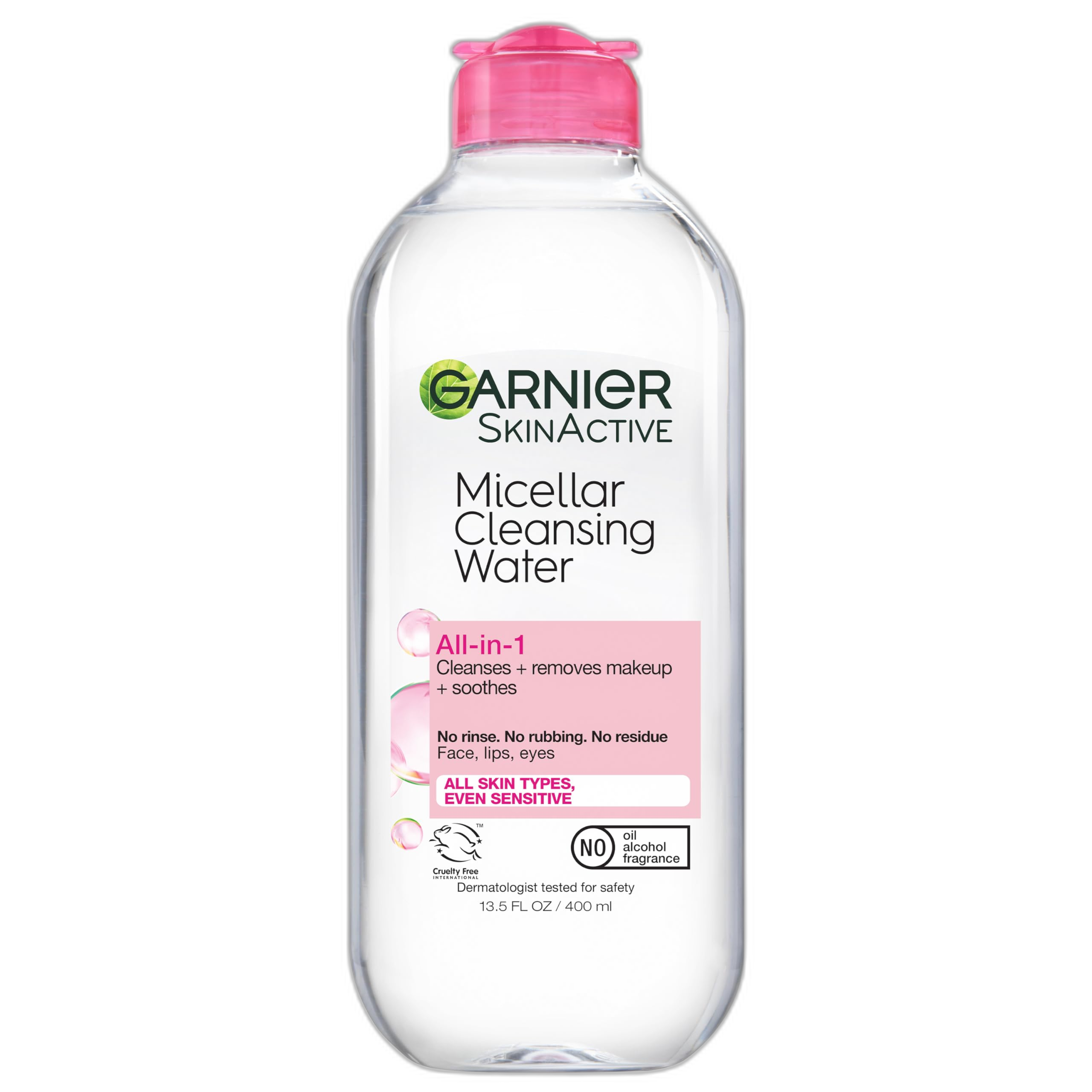 Garnier SkinActive Micellar Water All-in-1 (Pink Cap)