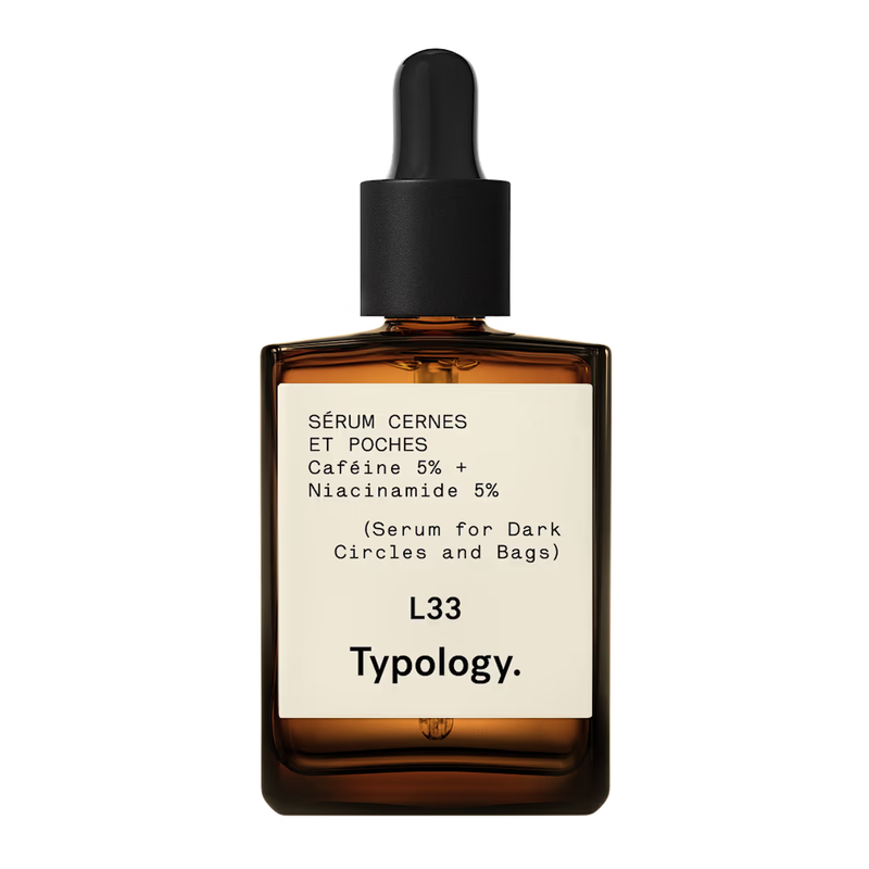 Typology Sérum Cernes et Poches L33 - Caféine 5% + Niacinamide 5%