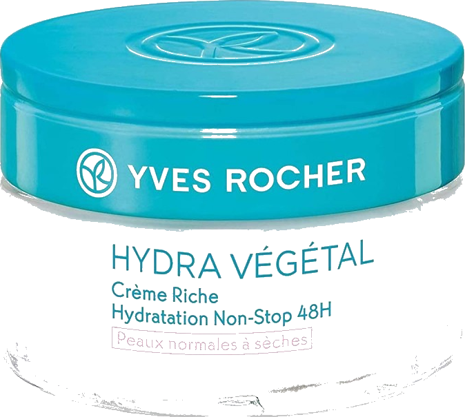 Yves Rocher Crème Riche Hydratation Non-Stop 48h - Hydra Végétal